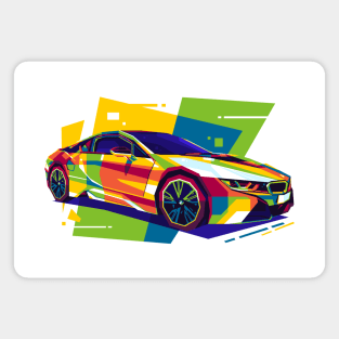 BMW i8 Magnet